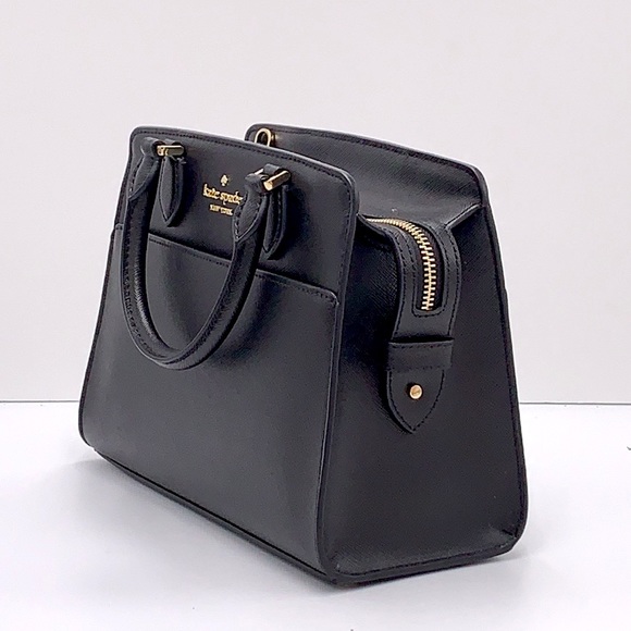 KATE SPADE Madison Saffiano Leather
(NWT
Small Satchel BLACK COLOR - Picture 9 of 13